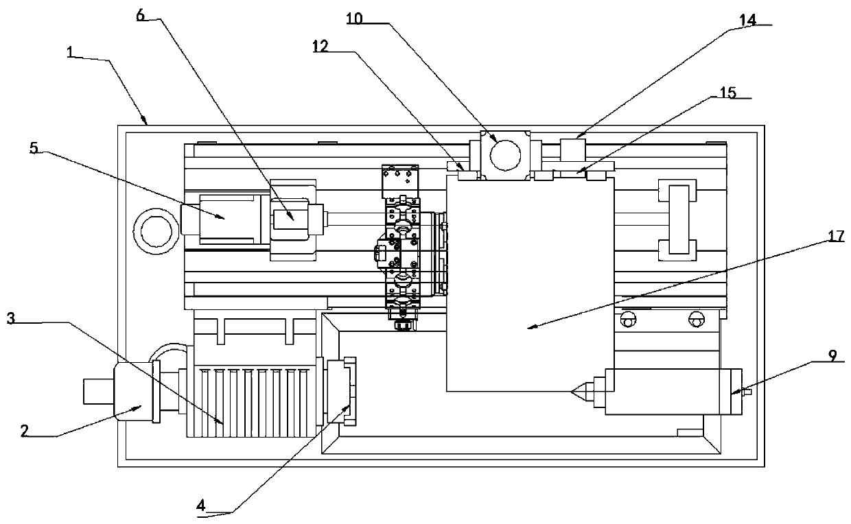 A vertical rail type turning and milling compound machine tool