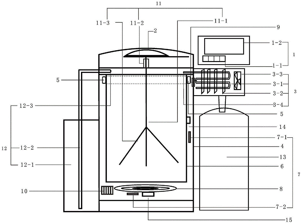 Small household automatic brewing equipment and brewing method based on solid-state method