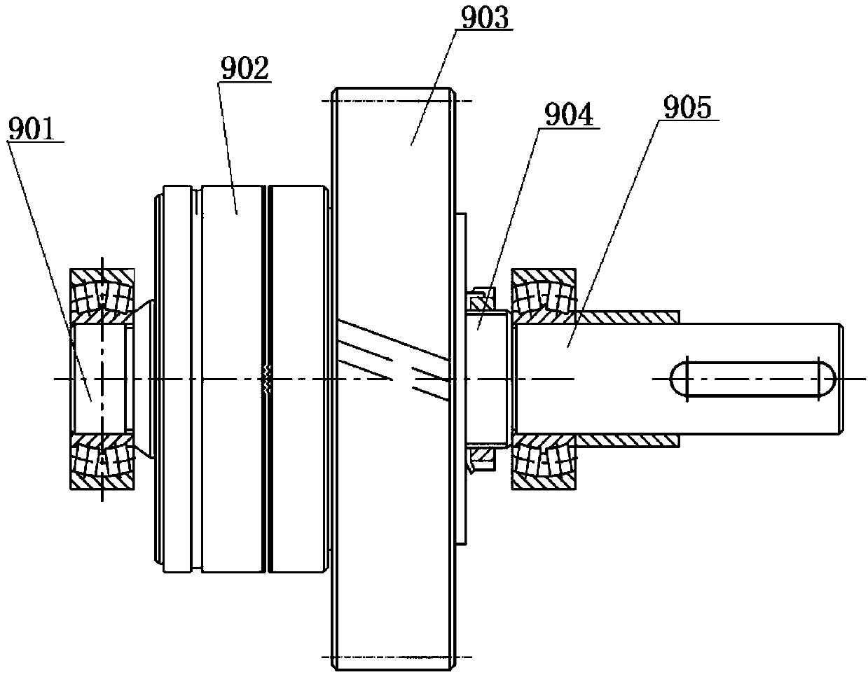 Electromagnetic separation reduction machine