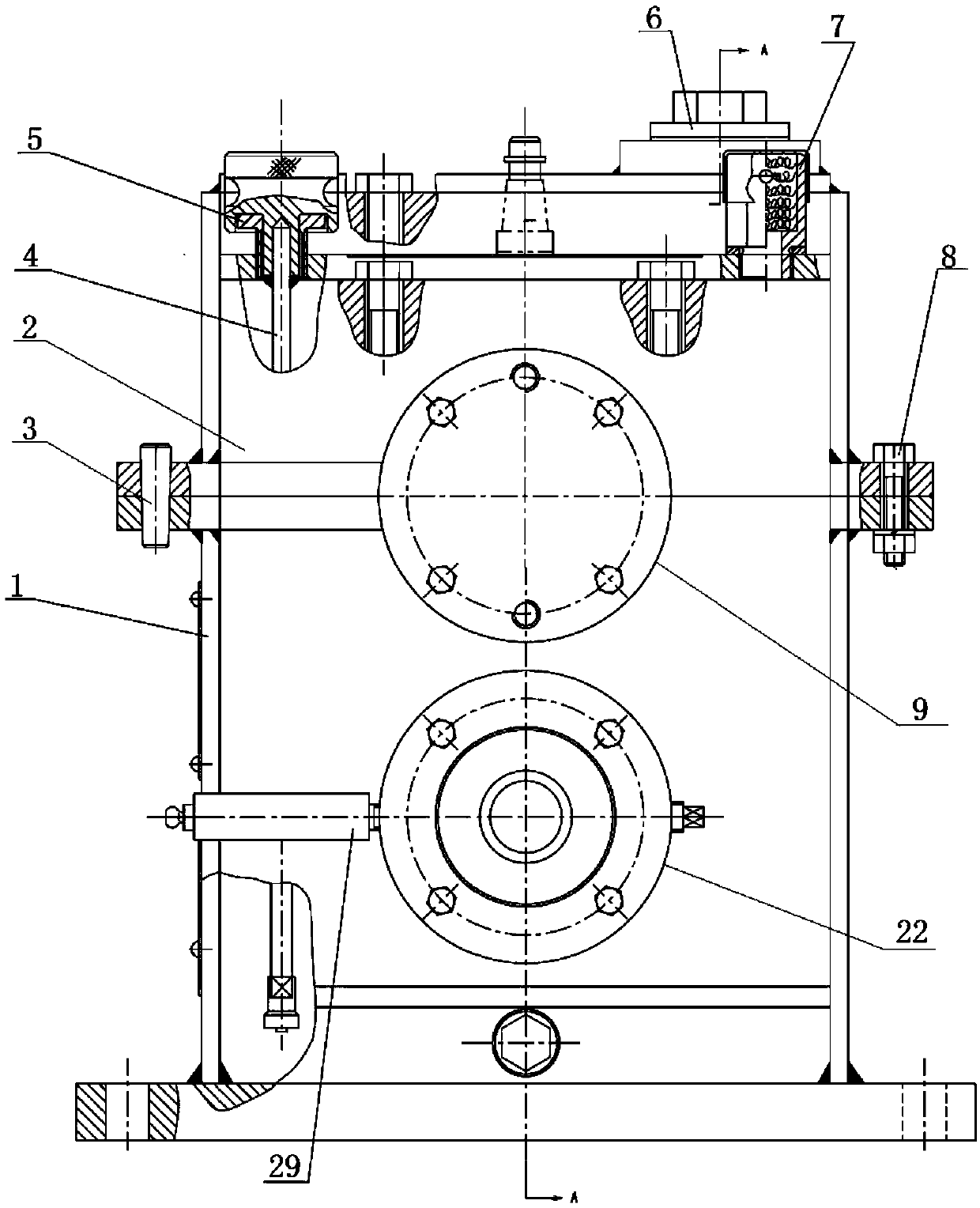 Electromagnetic separation reduction machine