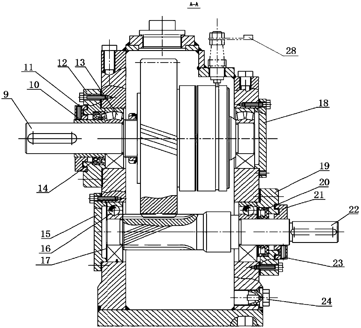 Electromagnetic separation reduction machine