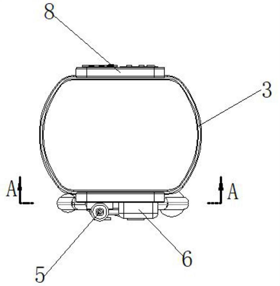 Physiotherapy sleeve suitable for pressurizing and cooling fingertips of four limbs of a patient after chemotherapy