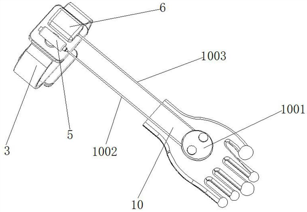 Physiotherapy sleeve suitable for pressurizing and cooling fingertips of four limbs of a patient after chemotherapy