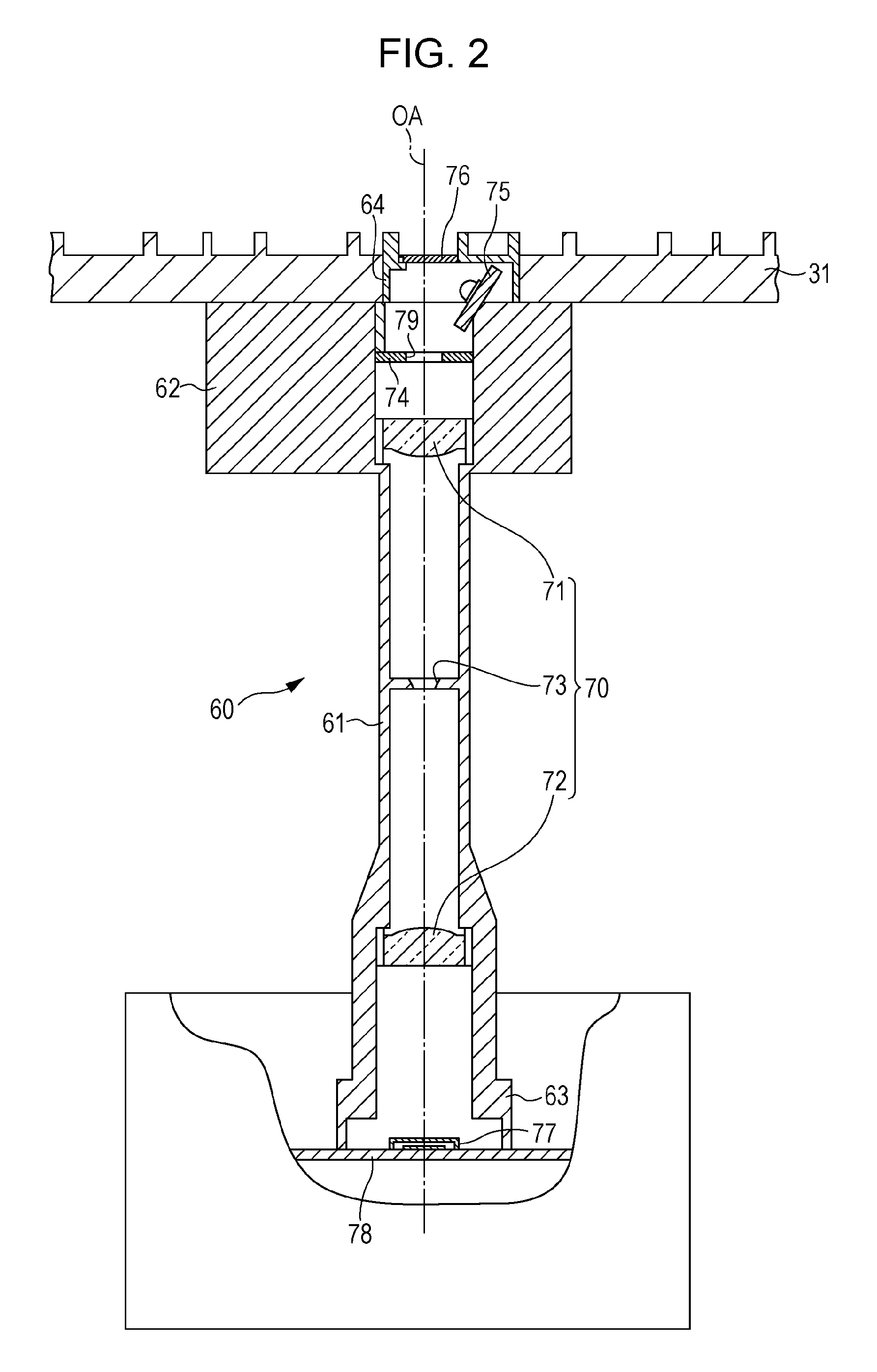 Positioning method of photoelectric conversion device, and liquid ejecting apparatus