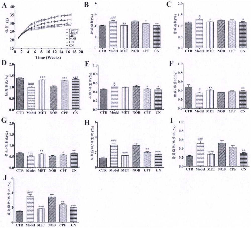 Composition and application for treating non-alcoholic fatty liver