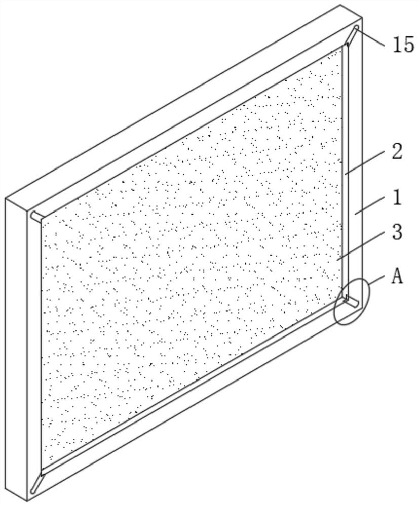 Assembly type glass partition mounting assembly facilitating replacement of glass panel