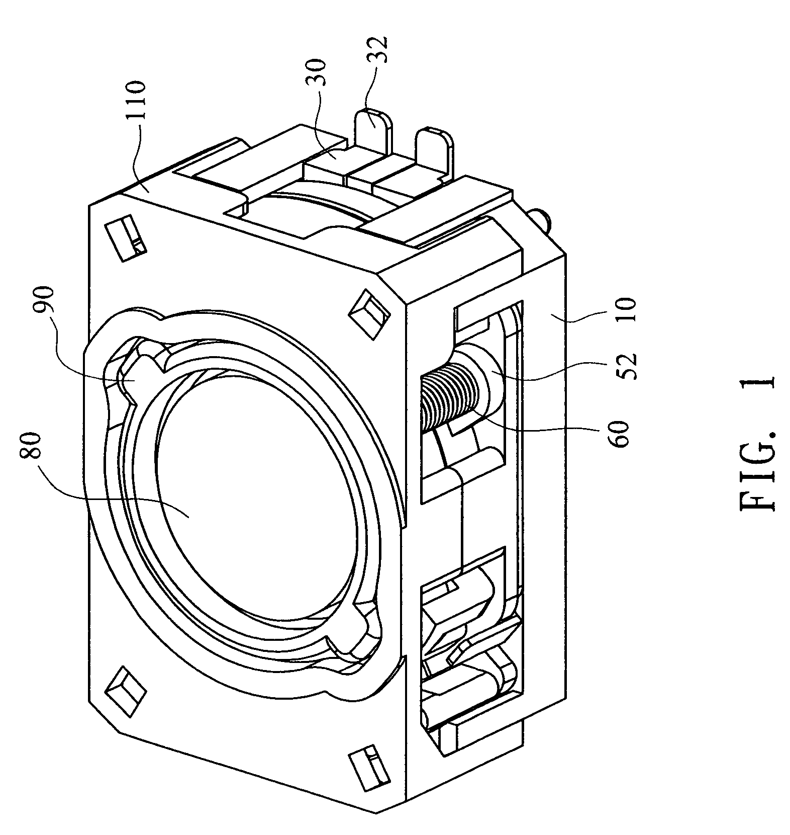 Auto-focus lens module