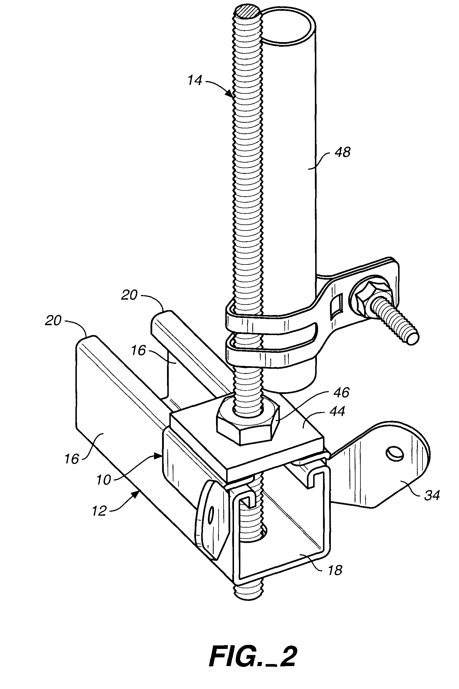 Structural member stabilizing system