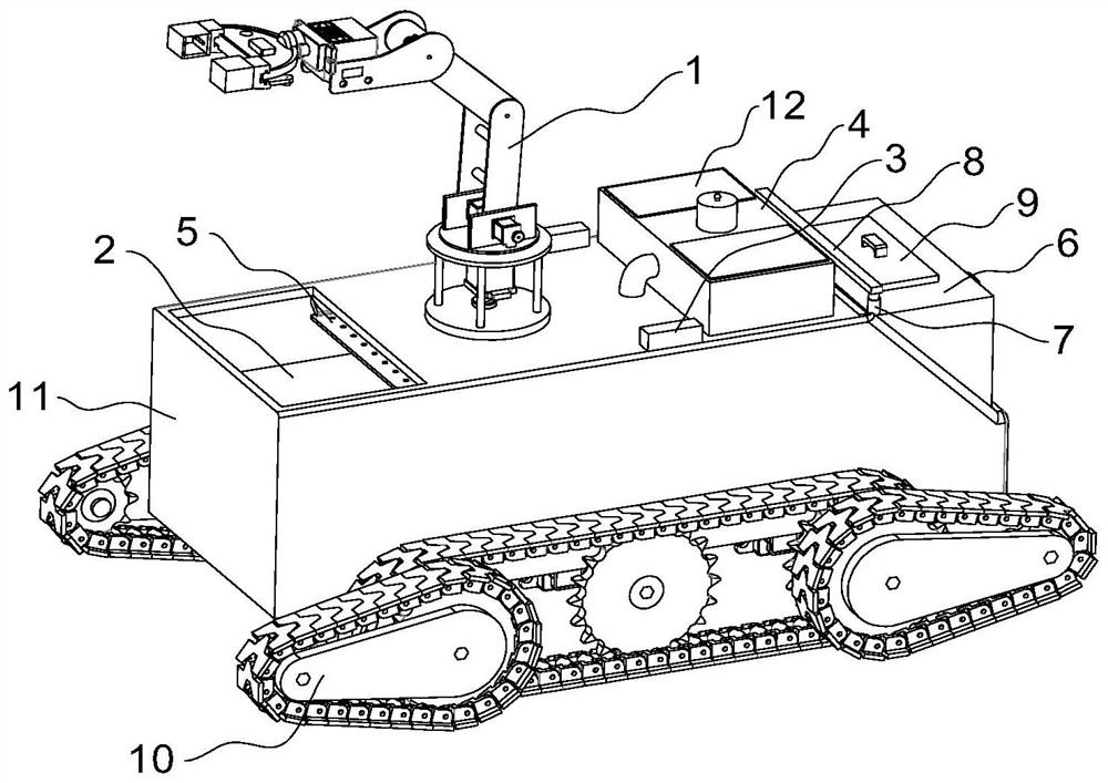 Intelligent fruit picking anti-corrosion vehicle