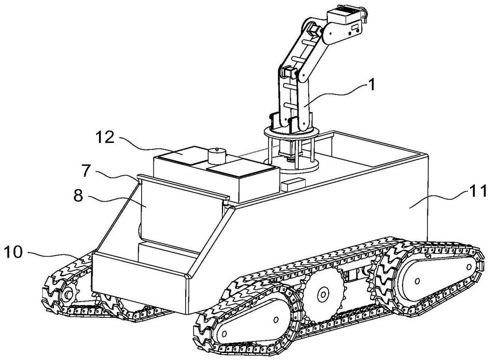 Intelligent fruit picking anti-corrosion vehicle