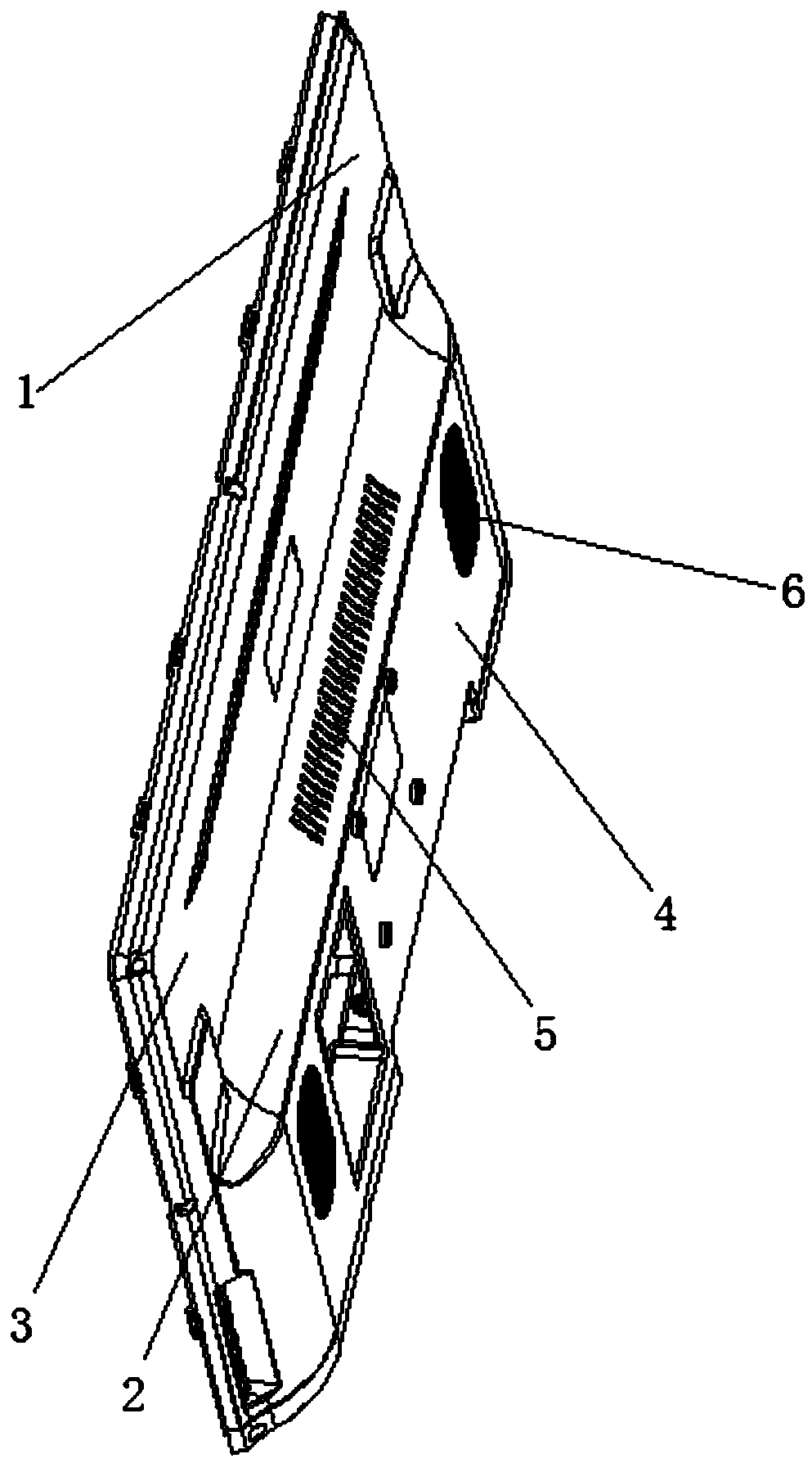 Injection molding method of liquid crystal television shell and product of injection molding method