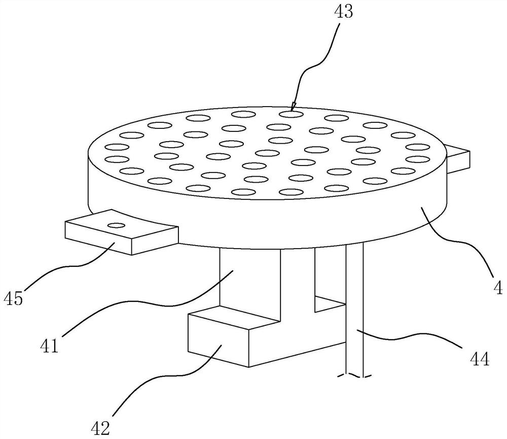 Electrical component test frame and operation process thereof