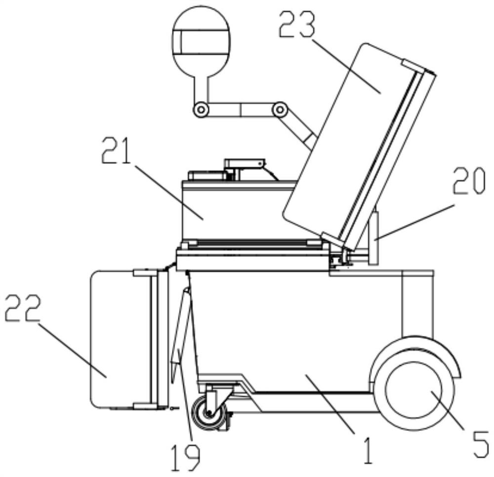 Multifunctional rehabilitation physiotherapy bed chair