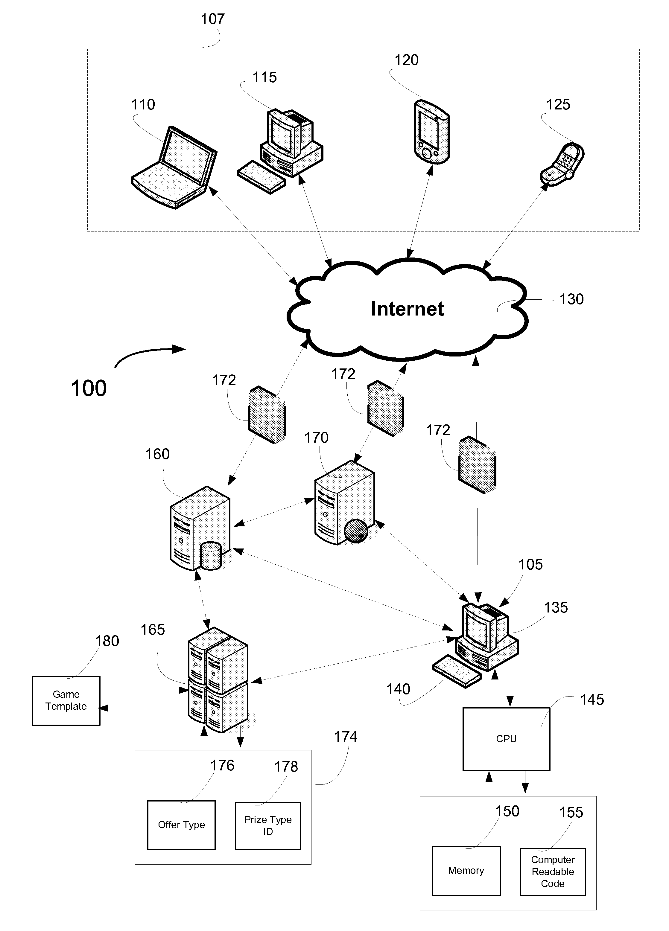 Method and system for implementing a virtual game