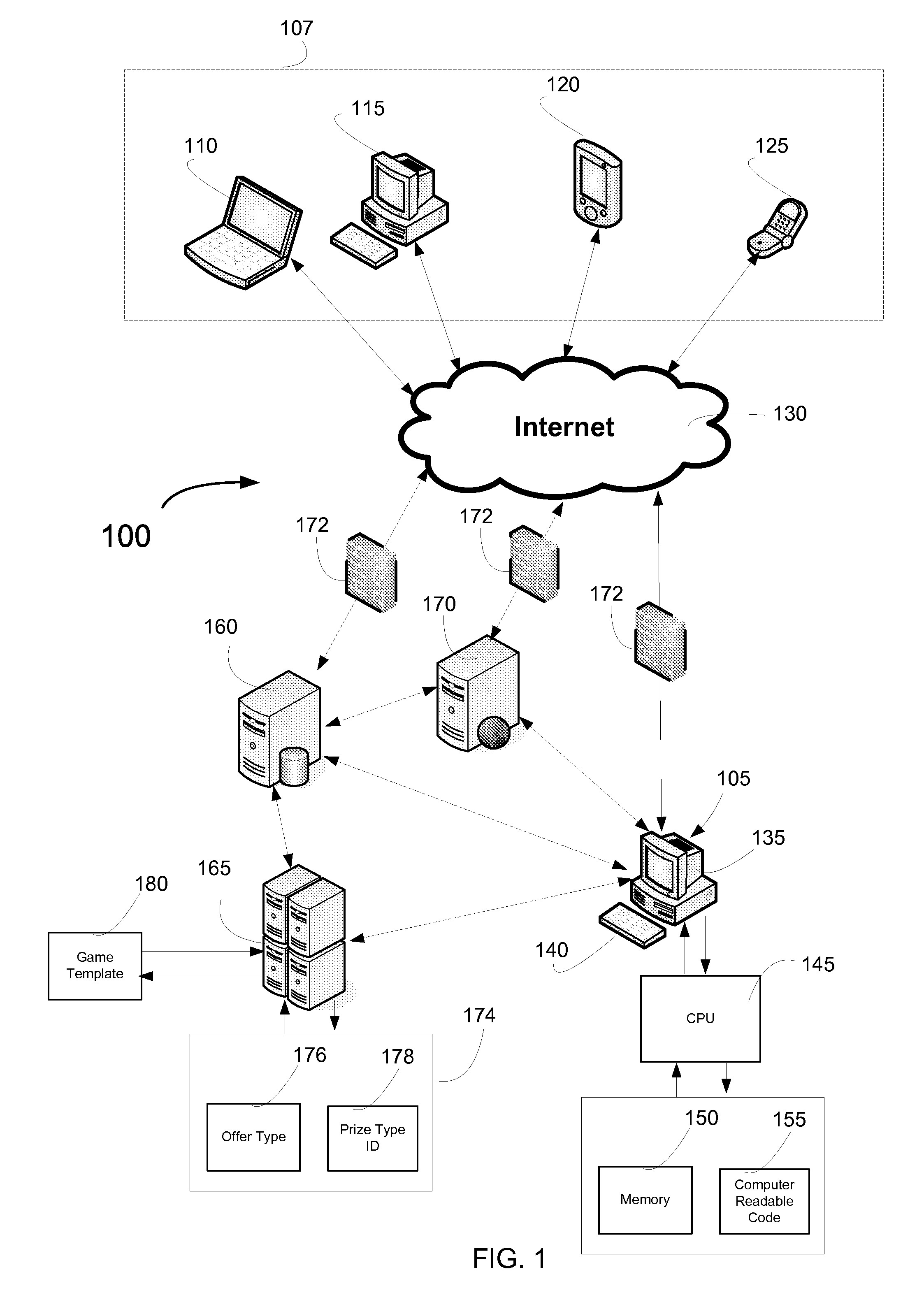 Method and system for implementing a virtual game