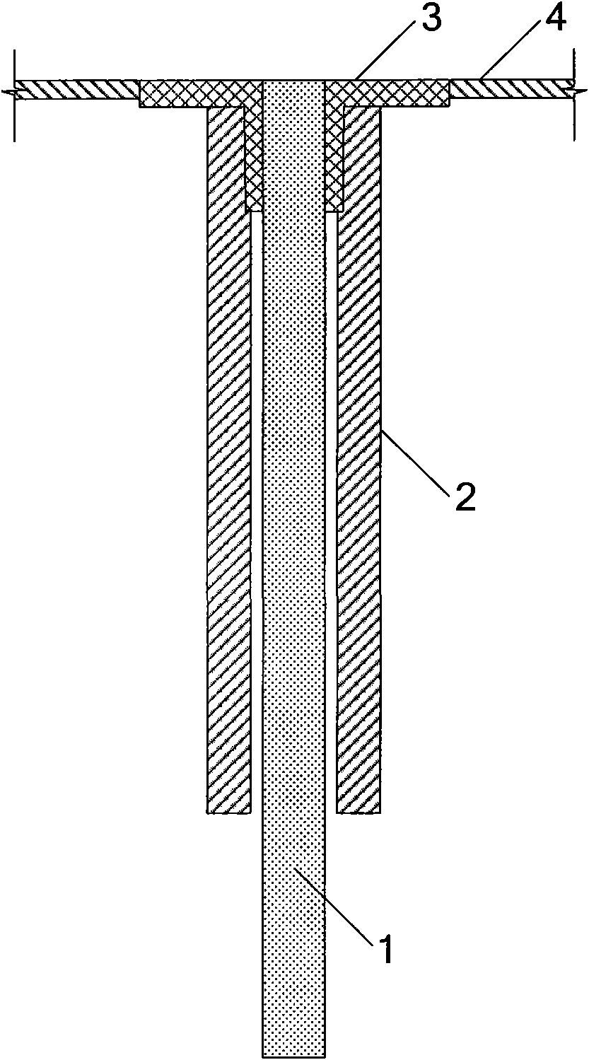Diaphragm wall and construction method thereof