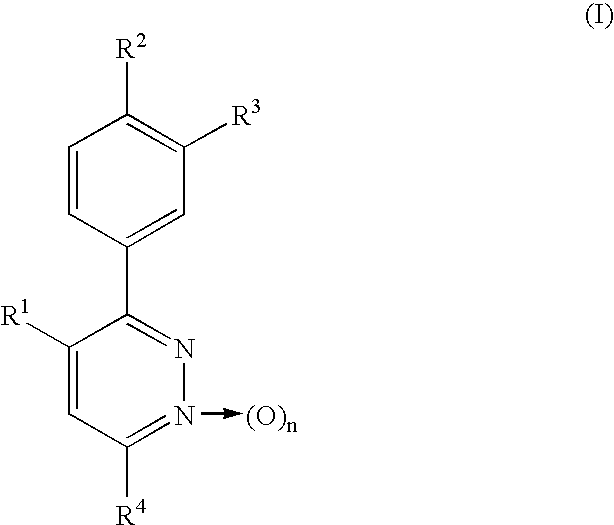 Phenylpyridazine compounds and medicines containing the same