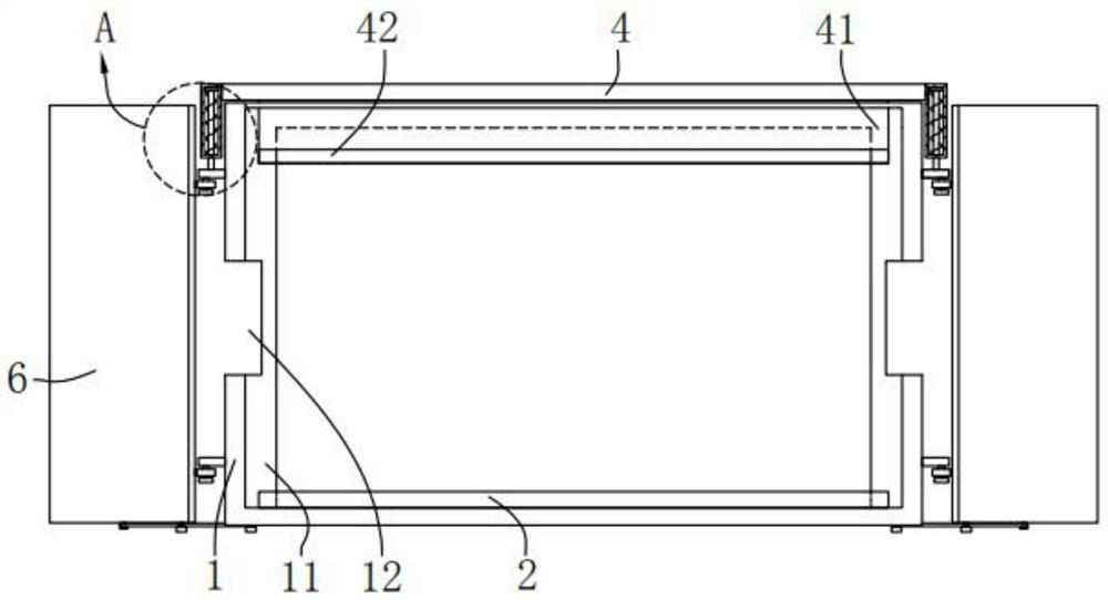 Small anti-falling photovoltaic product mounting assembly for roof