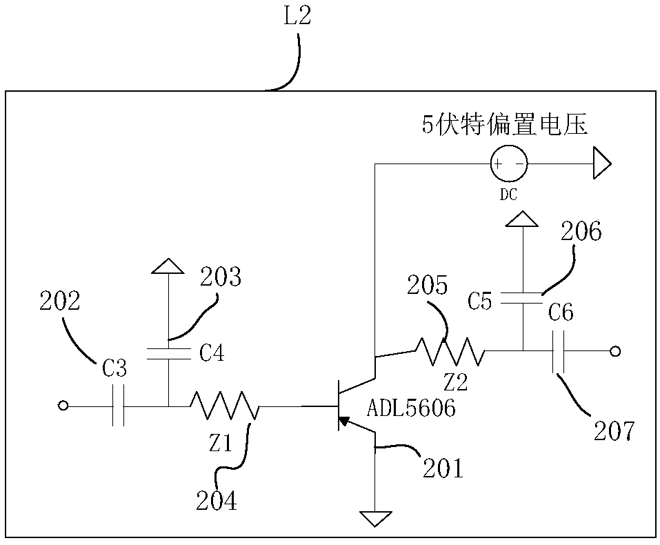 Radio-frequency power amplifier system for microwave wireless power transmission device