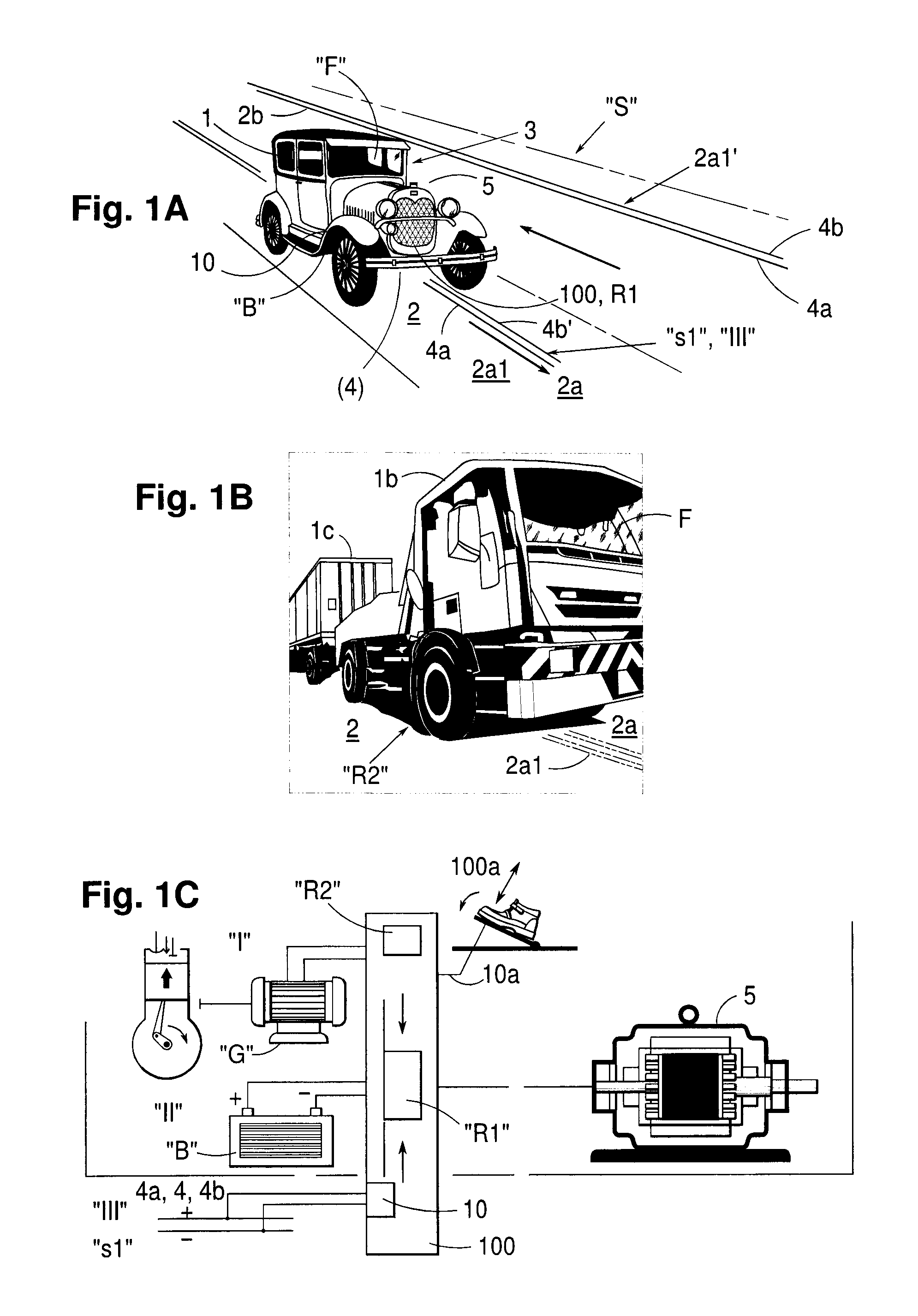 System Adapted For One or More Electrically Propellable Vehicles (Letting Water Pass By Electrical Conductors)