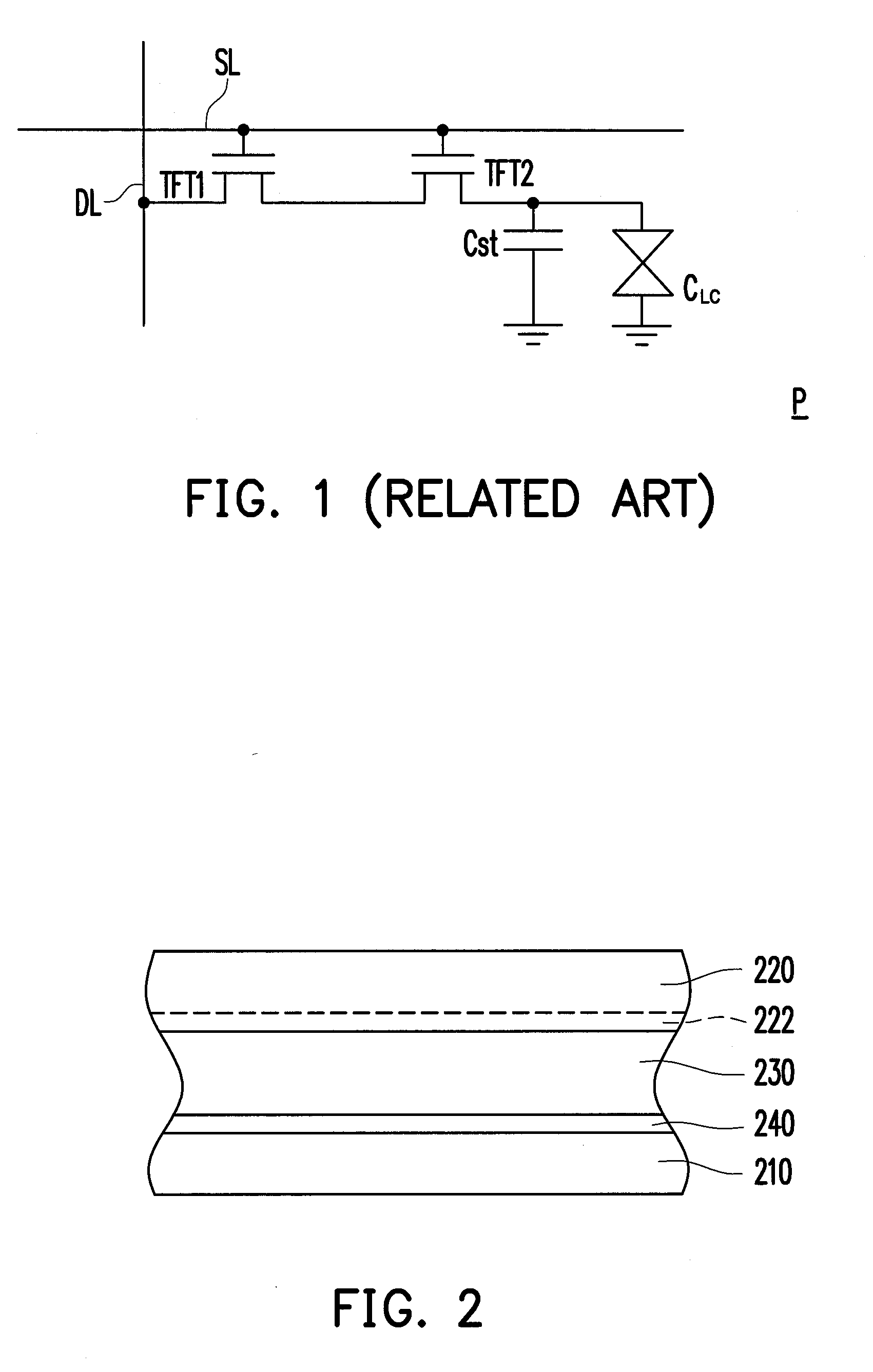 Pixel array, active device array substrate and flat display panel