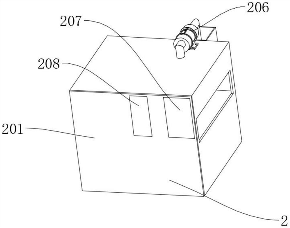 A powder spraying device for producing new energy automobile laminated glass and its application method