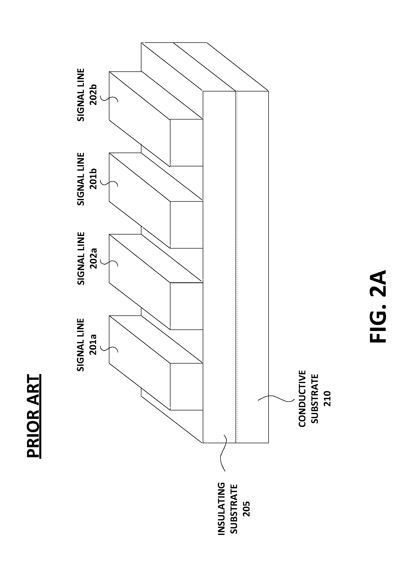Tunable microstrip signal transmission path in a hard disk drive