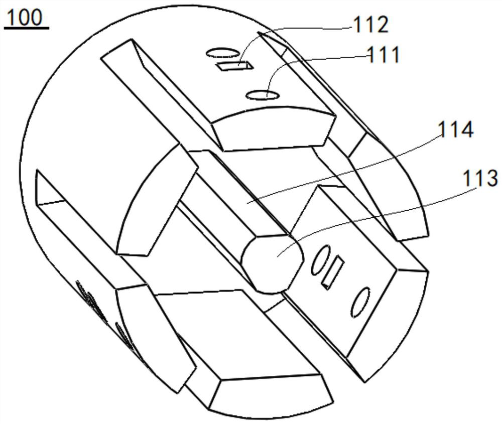 Centering adjustment method and system for clamping jaw type chuck