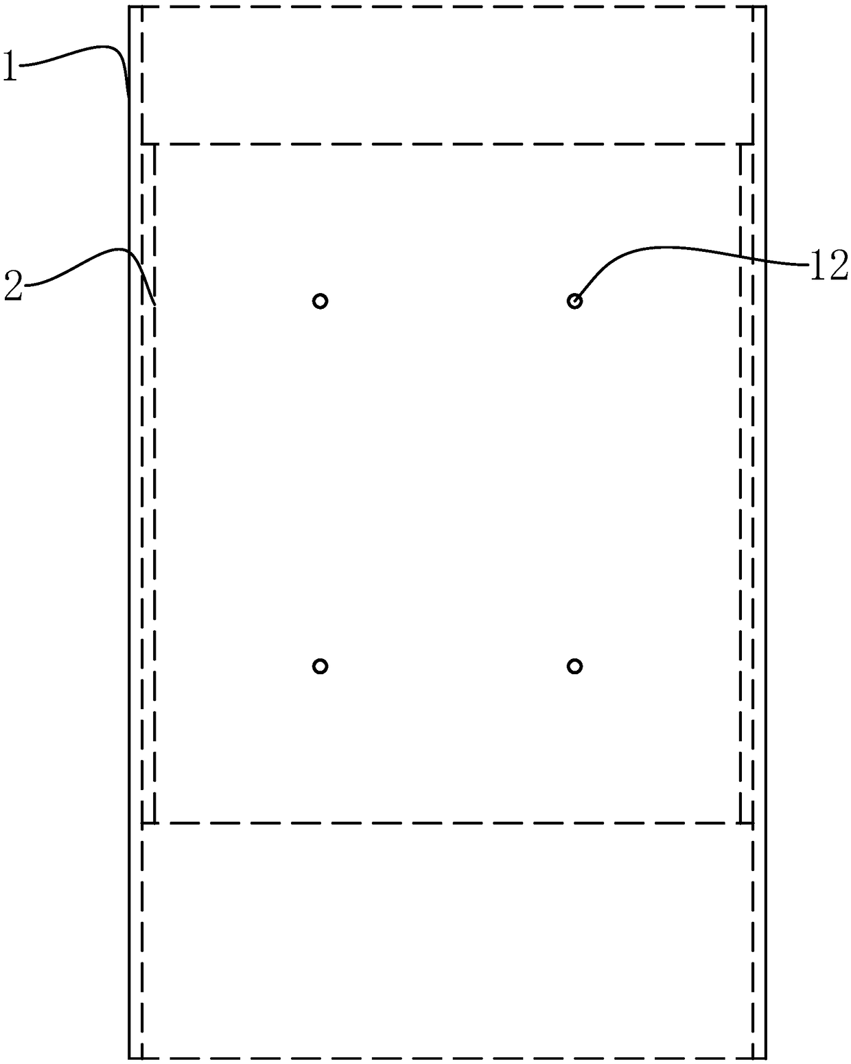 Internally reinforced square pipe column body joint and installation method thereof