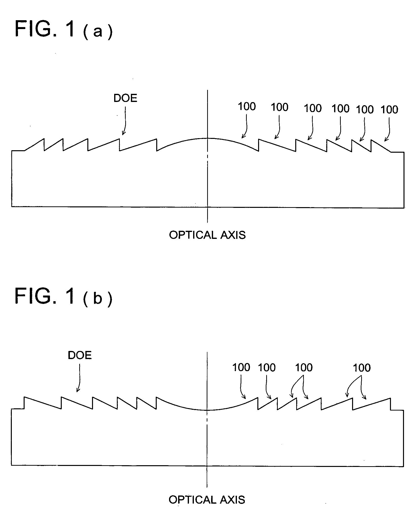 Multi-focus objective lens, optical pickup apparatus and optical information recording reproducing apparatus