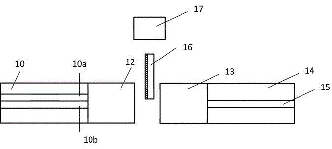 Optical beam splitting device having adjustable splitting ratio