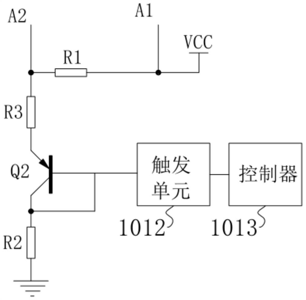 Zero-crossing detection circuit, pfc circuit and two interleaved parallel pfc circuits