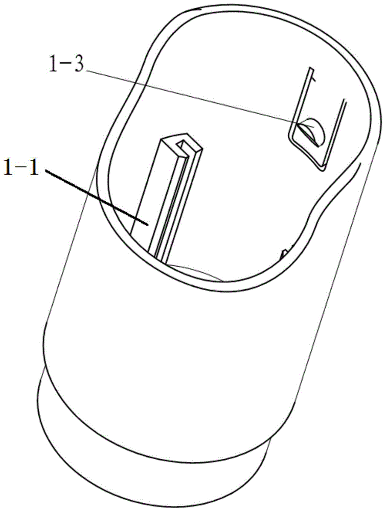 Dual in-line LED straight lamp and lamp tube plug