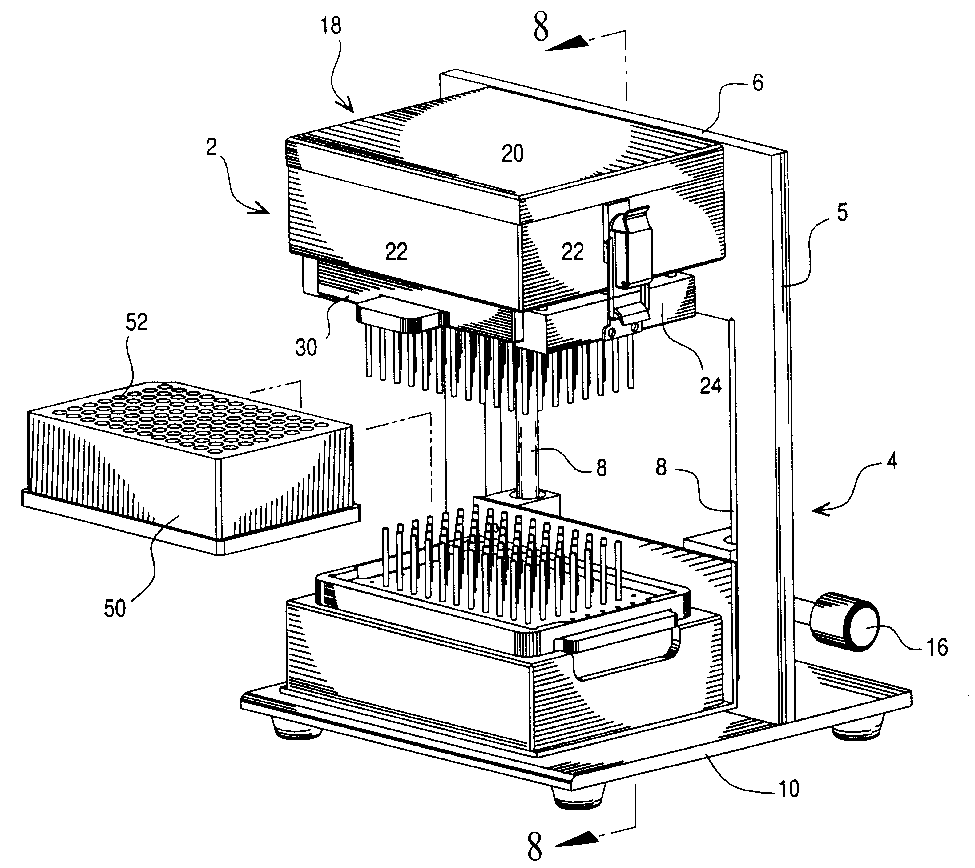 Solid phase evaporator device