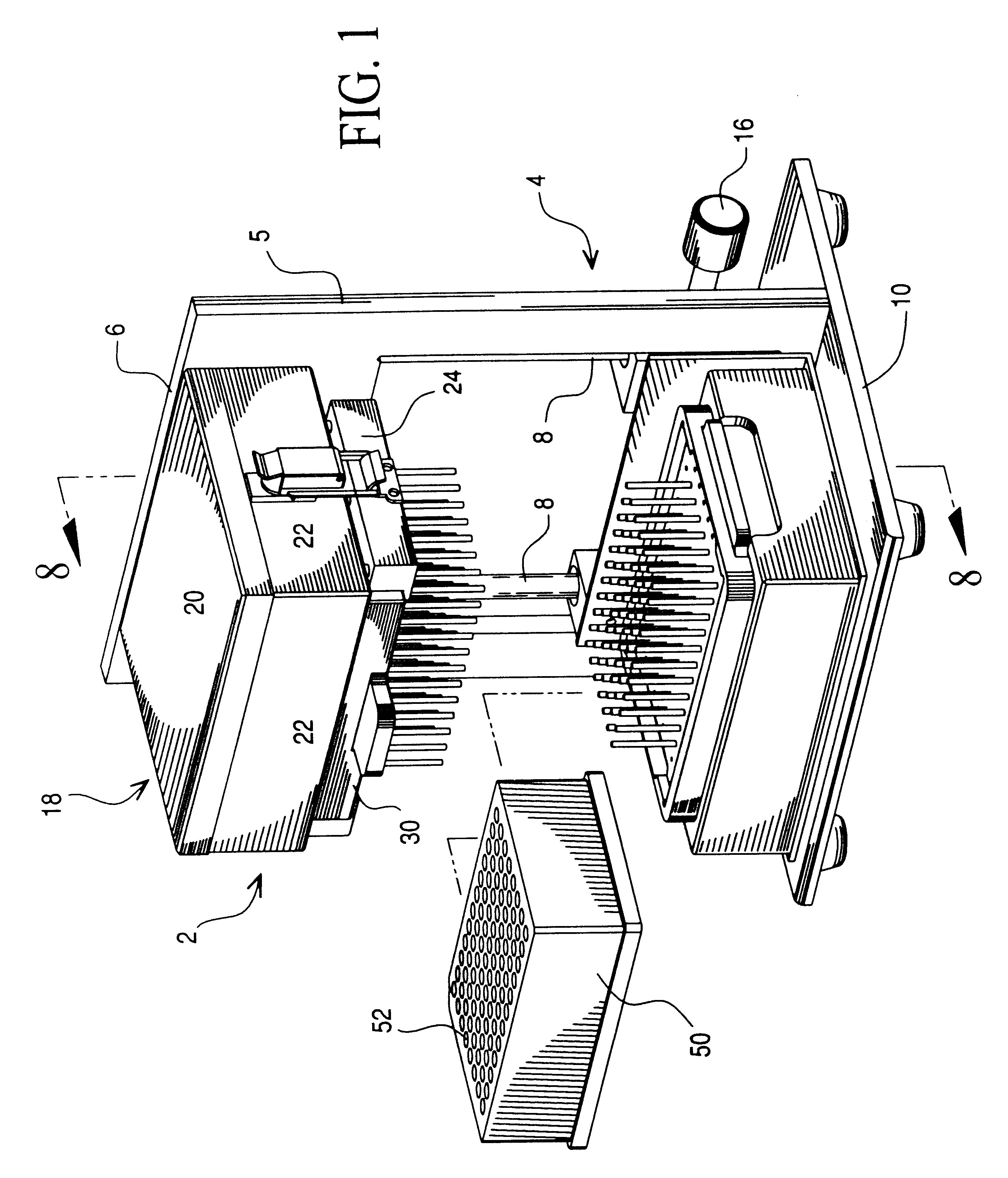 Solid phase evaporator device