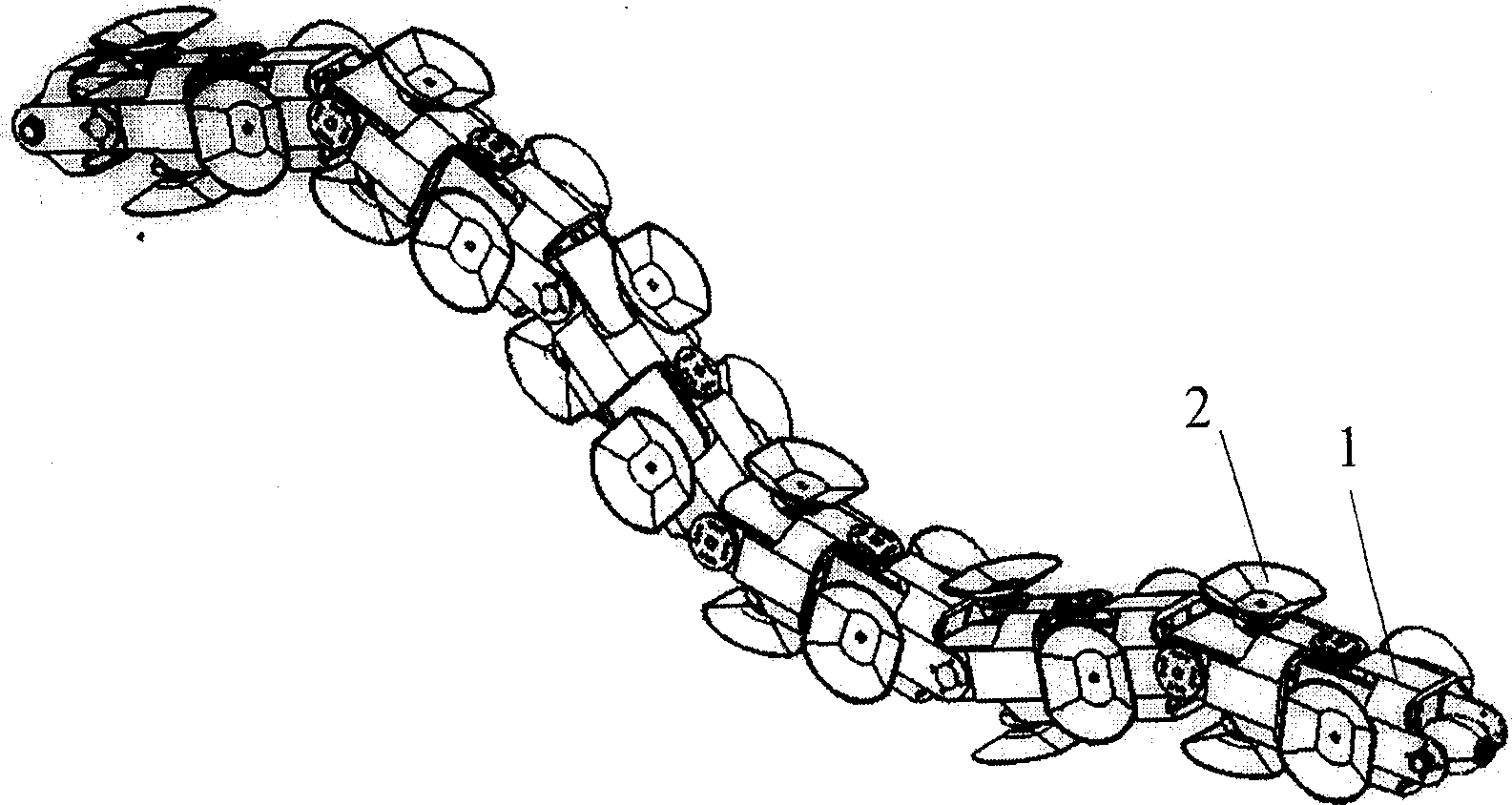 Bionic mechanical reptile