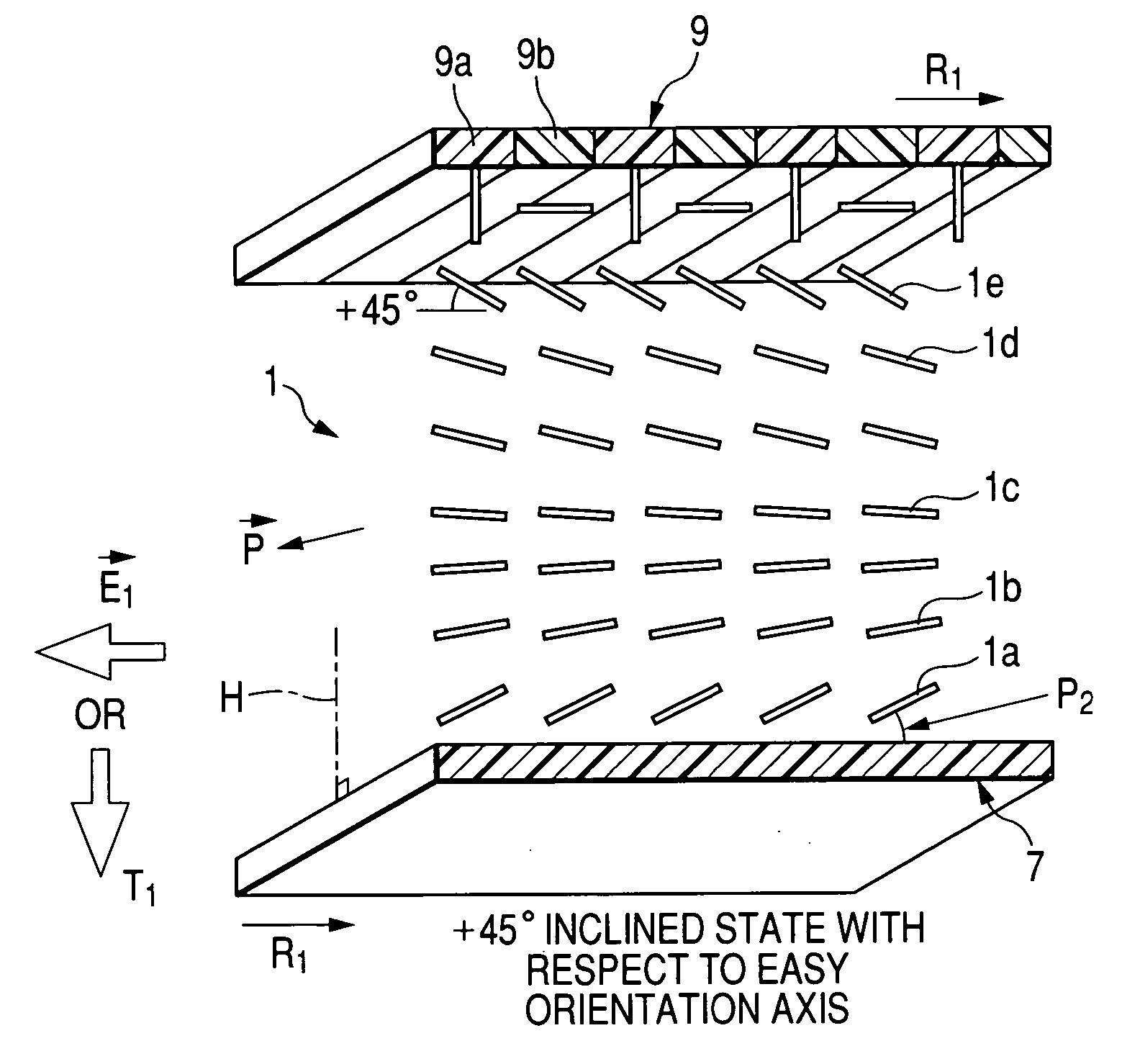 Bistable liquid crystal display device