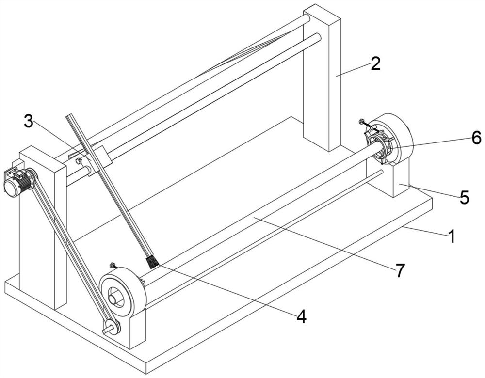 A water conservancy engineering pipeline outer surface rust removal device