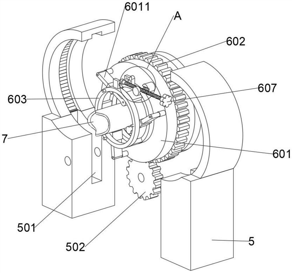 A water conservancy engineering pipeline outer surface rust removal device