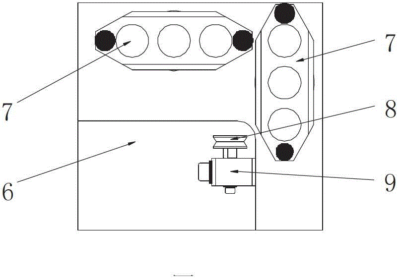 One-dimensional active following weight reduction hanging device