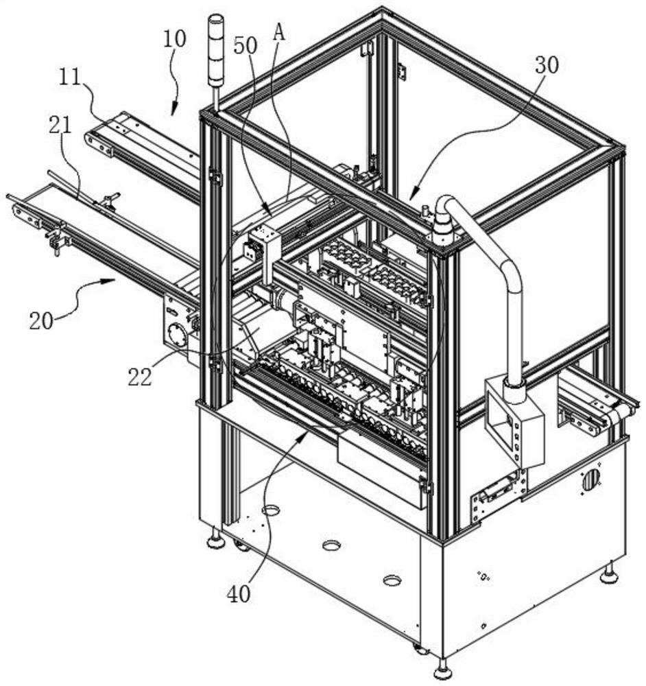 Pallet entering machine