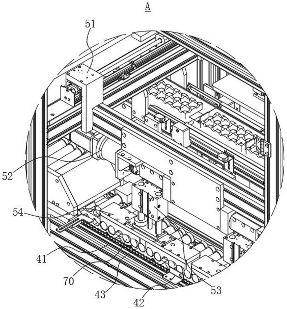 Pallet entering machine