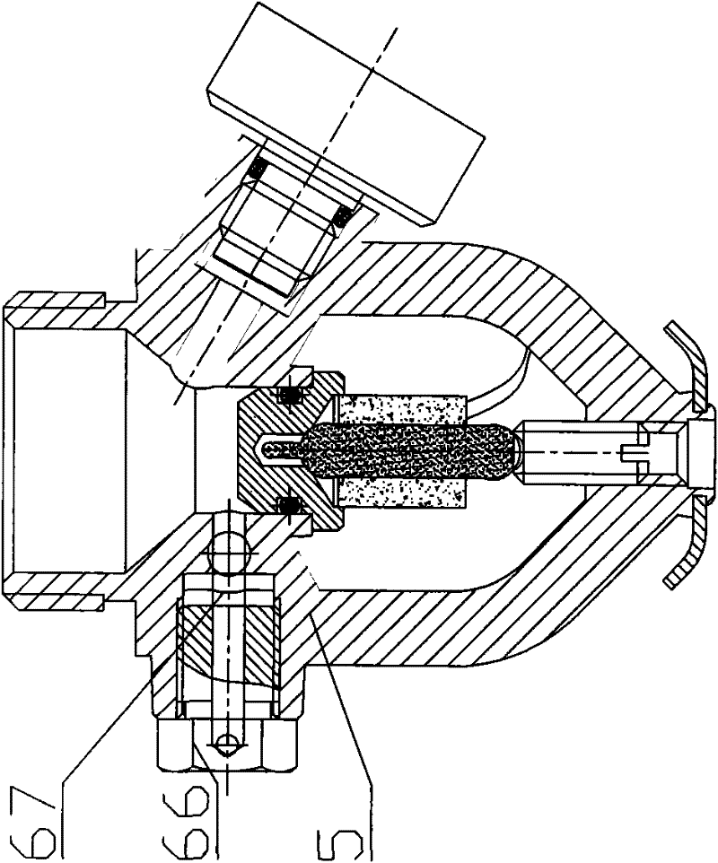 Suspended type ultrafine dry powder extinguishing installation