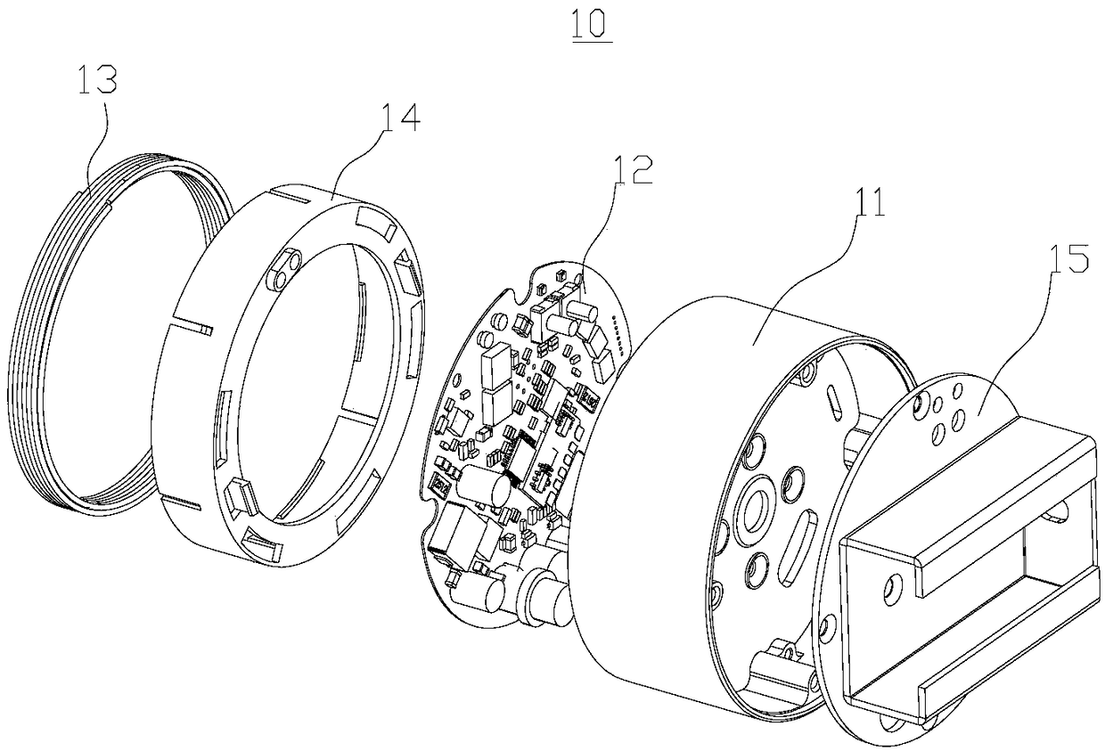 Rotation holographic display device