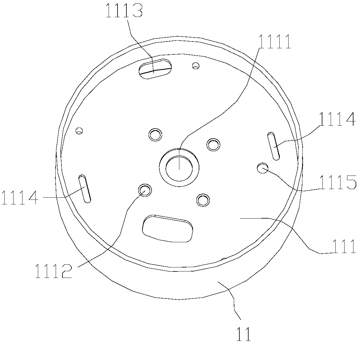 Rotation holographic display device