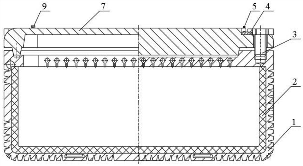 Shock-absorbing express packaging box capable of being conveniently and automatically identified