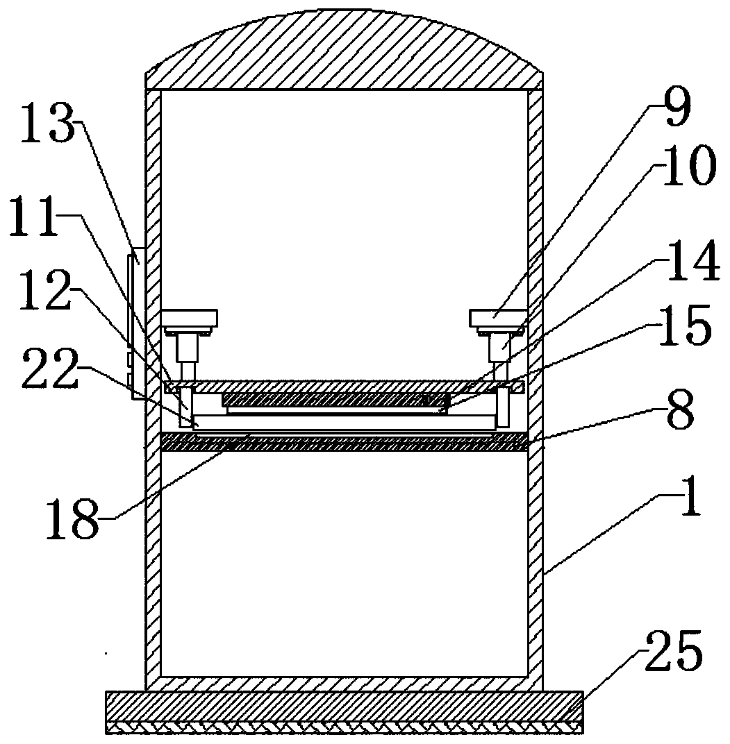 Automatic film cutting mechanism for circuit board film laminating machine