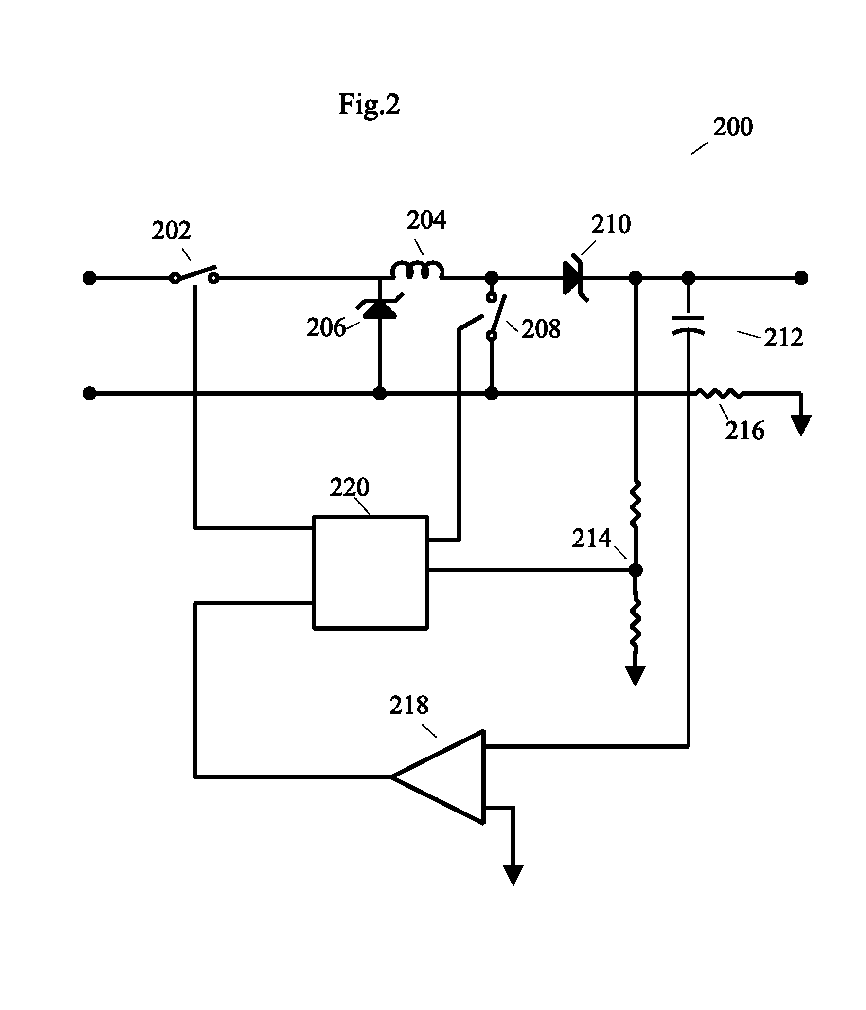 Voltage adapter for a battery-powered camera system