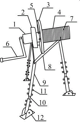 Wire winder for electric power system