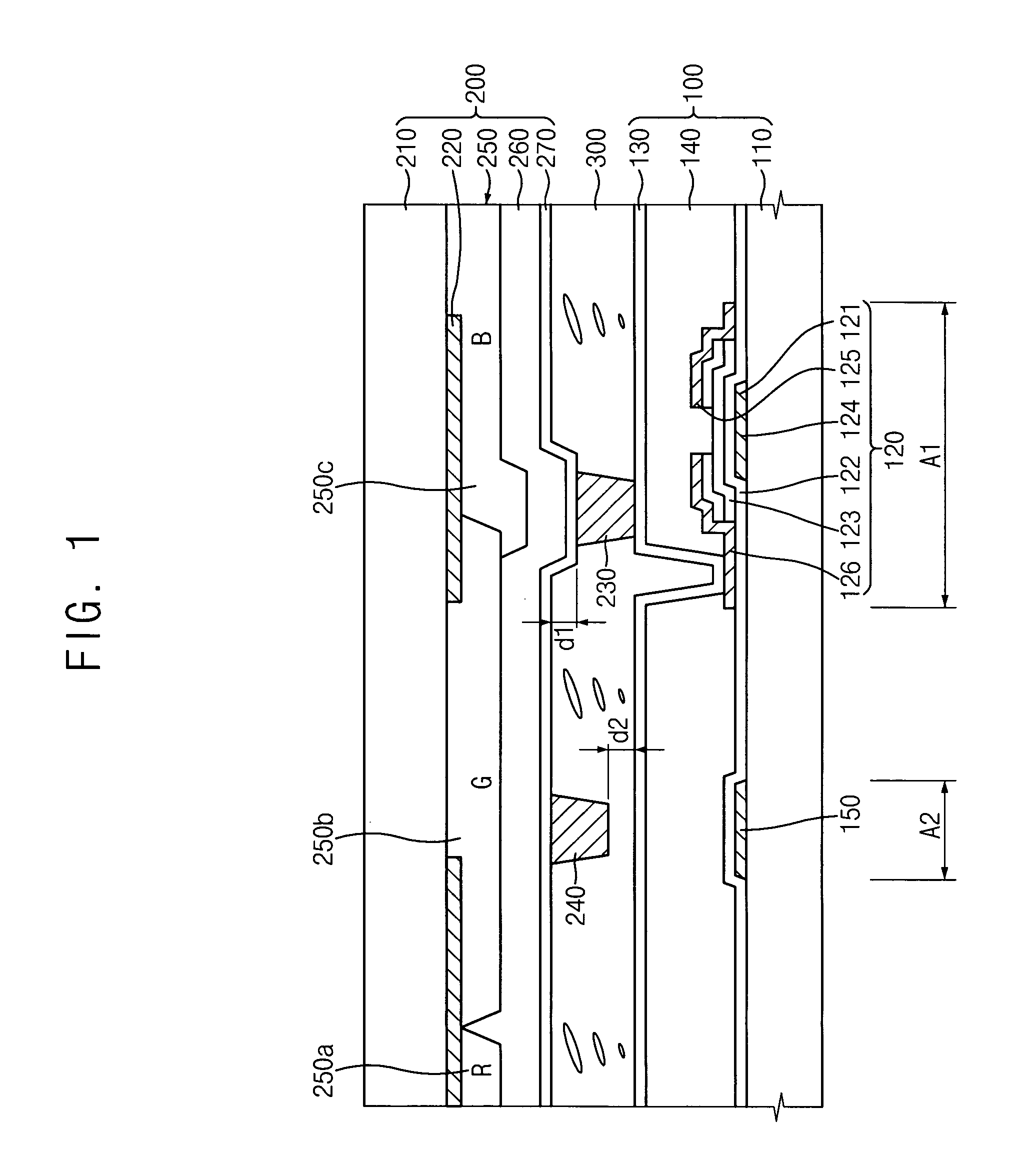 Color filter panel, display panel having the same and method of manufacturing the same